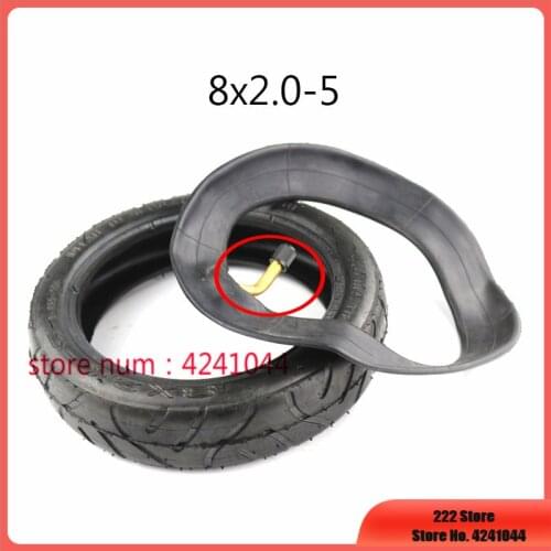 Free shipping 8 inch pneumatic tire 8X2.0-5 8x2.00-5 inner tube and tyre for Electric scooter baby trolley