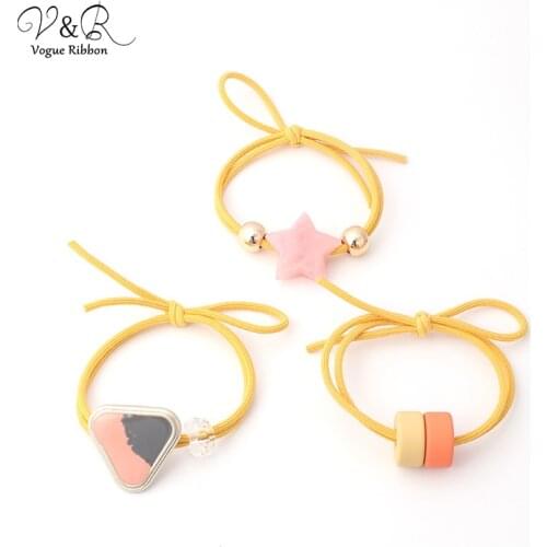 DIY Handmade Jewelry Making Rubber Coating Star Bead Charms Pendants for Hair Band Set Accessories Components Decoration DIY-084