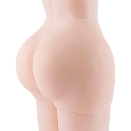 Silicone butt pants Thicken hips by 2 to 5cm Full Silicone Pad Buttocks Hips Enhancer Shaper Booty Pop Booster Sex Pant