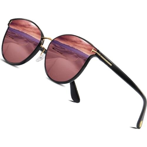 AOFLY Round Polarized Sunglasses Women Men Luxury BRAND DESIGN Fashion Driving Sun glasses For Ladies Gafas de sol Masculino