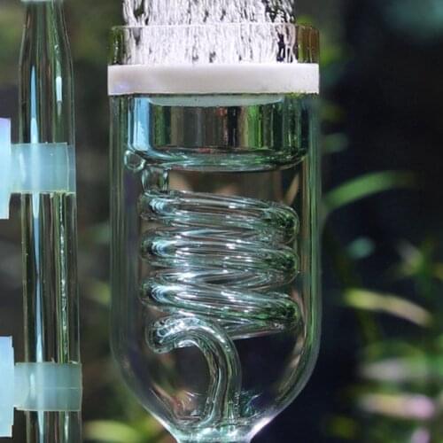 Glass Fish Tank Aquarium Ceramic Disccapacitor Water Live Plant Aquarium CO2 Dif