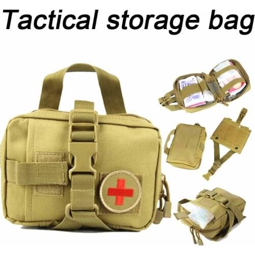Survival Tool Bag Of Tactical Service Dog Harnesses Outdoor Waterproof Hiking Hunting First Aid Kit Harness Accessories For Dogs