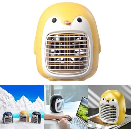 SX-HF03 Penguin Water Cooling Spray Fan, USB Mini Humidification