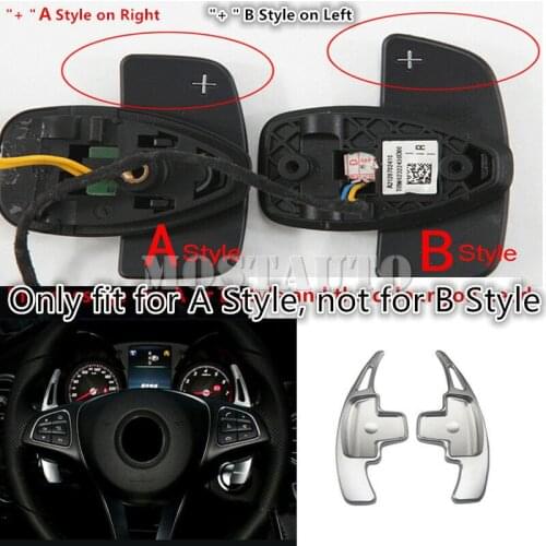 Steering DGS Shift Paddle Shifter Extension For Mercedes Benz A-Class W176 B CLASS W246 E CLSSS W212 GLK GL SLK CLASS Car Decor