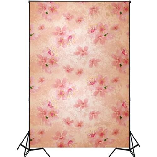 Name Number Custom Printing 5x7ft Flowers Backdrop photography background for childrens photography prop