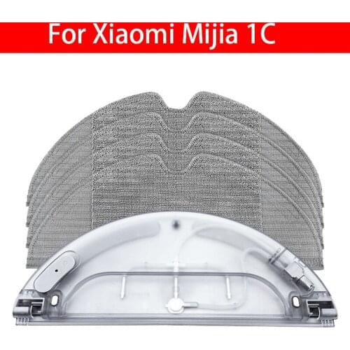 For Xiaomi Mijia Mi 1C 1T xaomi Replacement spare Parts Mop Rag Water Tank Kit Accessories Sweeping Robot Vacuum Cleaner Xiomi
