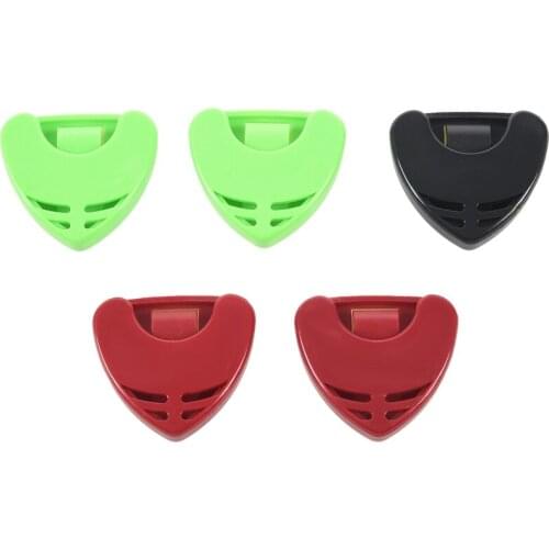 5pcs Plastic Guitar Pick Holder Case