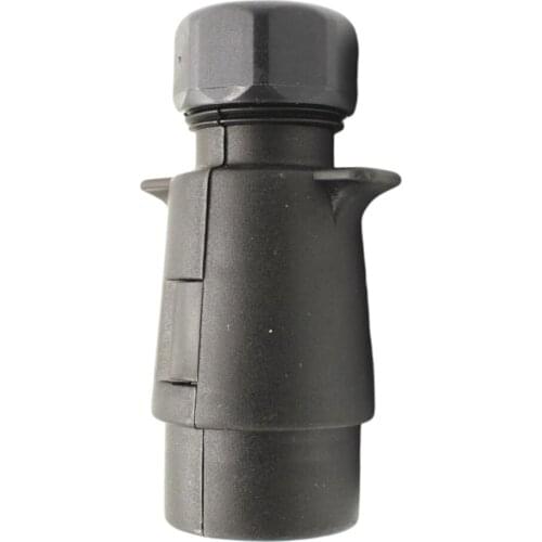 7-Pin Trailer Plug Round Wiring Lights Tow European Caravan Truck Boat 12V 12N