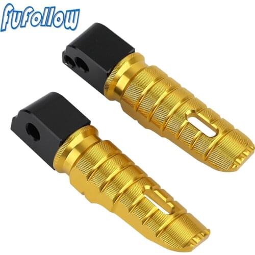 CNC Aluminum Footrest Pedal Pedals Pegs For Yamaha YZF-R1 R15 R25 R3 R6 YZF 1000 2008-2020 Motorcycle Passenger Rear Foot Pegs