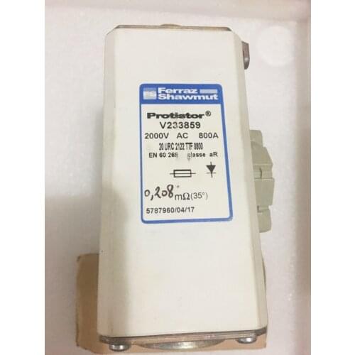 Free shipping V233859 2000V 800A 20URC2122TTF0800 Fast fuse insurance