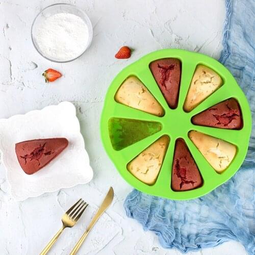 Baking Dishes Pastry Baking Tray Orange Shape Baking Moulds Non-stick Bread Ice Cube Chocolate Molds Bakeware
