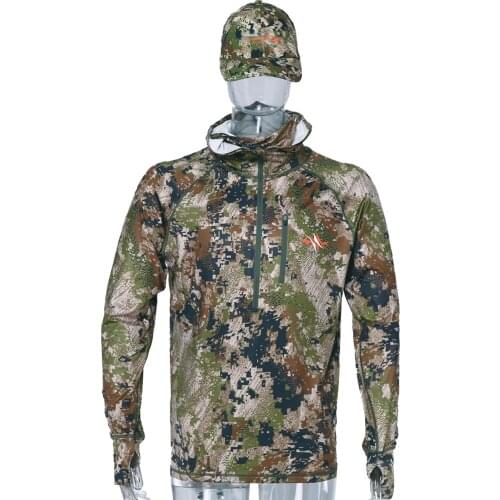 2020 Sitex Lightweight Hoody hunting Hoody quick-drying hoodies SUBALPINE camouflage