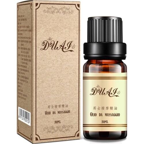 DUAI Penis Enlarge Oil 10ML Increase Penis Potency Sexual Cream For Male Delay Lasting Sex Adult Products Erection Last Longer