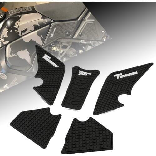 Motorcycle T7 Rally Non-Slip Side Fuel Tank Stickers Waterproof Pad Rubber Sticker For YAMAHA Tenere 700 T7 Tenere700 2019 -2021