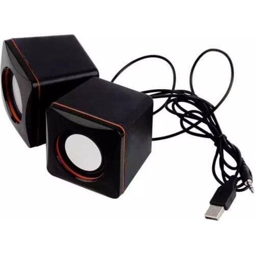 USB 2.0 Multimedia Desktop Computer Notebook Mini Portable Speaker Music Stereo Home Theater Party Speaker 3.5mm
