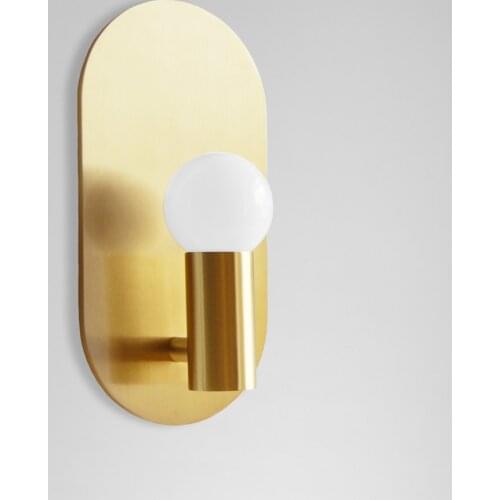 Nordice wall light crystal bedside corridor aisle wall lights for home home deco