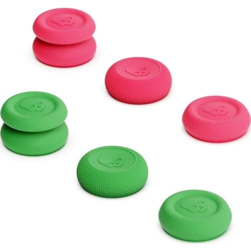 2021 New Skull & Co. Thumb Grip Set FPS Joystick Cap Thumbstick Cover for Nintend Swi
