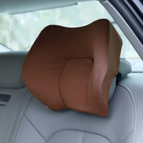 U Shape Memory Foam Car Neck Pillows Auto Seat Support Covers Headrest For Auto Office Air Breathable For Rear seat