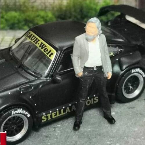 RaceMedal 1:64scale figures diorama Italian style amorous uncle 1/64collection