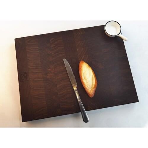 Black walnut cutting board end grain chopping board