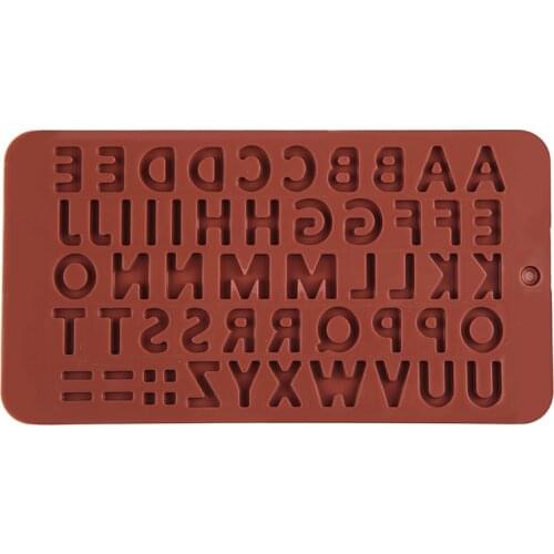 Baking Accessories Cream Cake 26 Alphabet Decorating Tools Chocolate Mold Bakery Accessories Pastry Cake Design Silicon Mold