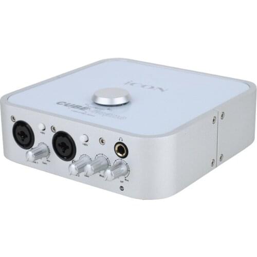 Webcast sound card Family classmates singing Two-channel singing and musical instruments are recorded separately，Connect guitar