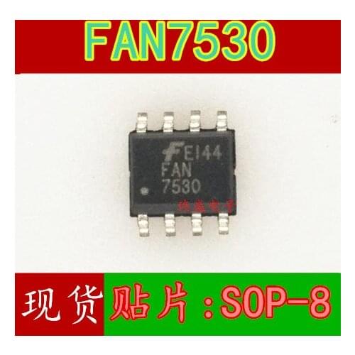 10pcs FAN7530 FAN7530MX SOP-8