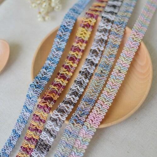 20Meters 5 Colors Hot Sewing Material Special Ribbon Fabric DIY Handmade Craft Lace Trim For Accessories YYN298
