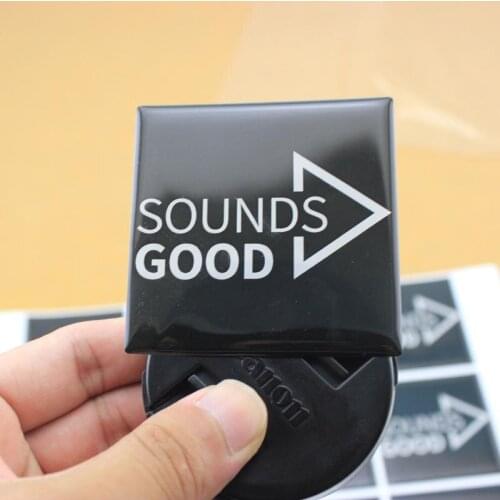 Decoration crown designer crown colorful soft epoxy sticker