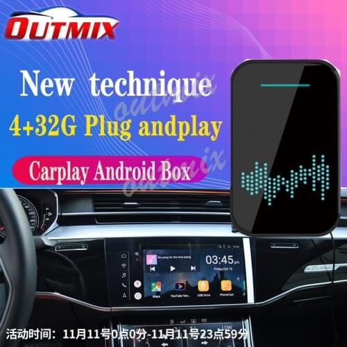 4+32G Ai Carplay Box for Audi series A3 A4L A5 A7L Q5L Q7 Q8 Plug in Escalade Android iOS Mirroring Video Navigation Accessories