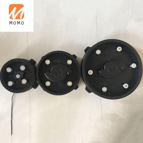 63cm 77cm diameter Inflatable Base blower for cone, pillar, tusk, colourful led light