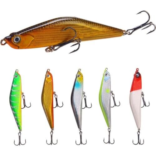 9cm/15g far off shore throwing sinking pencil fish autumn quivering pencil plastic bait fake bait pencil lure fishing lure set