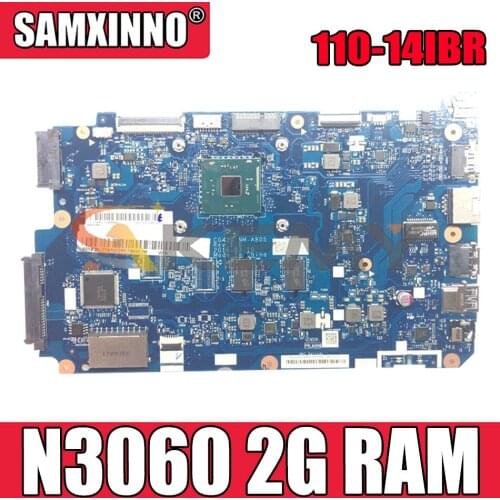 Akemy CG420 NM-A805 Motherboard For Lenovo 110-14IBR Laptop Motherboard CPU N3060 2G RAM 100% Test Work