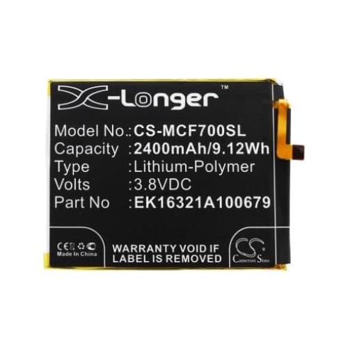 Cameron Sino 2400mAh battery for MOBISTEL Cynus F7 F7 4G EK16321A100679 Mobile, SmartPhone Battery