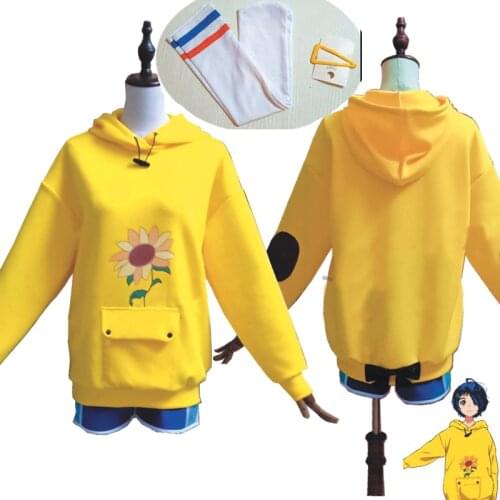 Anime WONDER EGG PRIORITY Ohto Ai hoodie Cosplay Costume Custom size