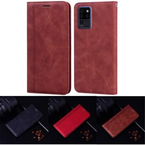 Case For Oukitel C21 чехол Flip Cover PU Leather Case Protective Oukitel C21 Phone Protector Magnet Shell Wallet Bag Funda Capa