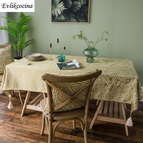 Жаккардовые скатерти на стол EVLIKCOCINA China At AliExpress