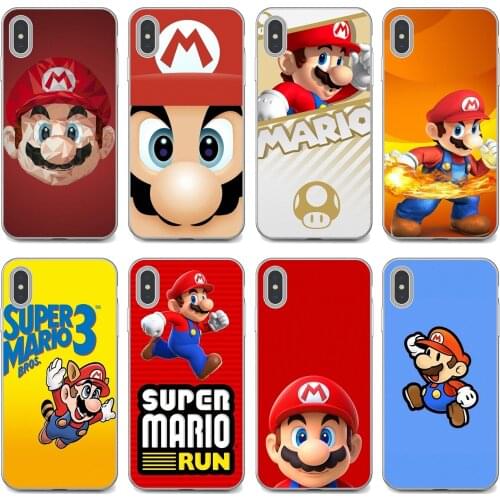 For Huawei Nova 2 2i 3 3i Y3 Y5 Y6 Y7 Y9 Prime 2015 2016 2017 2018 2019 super-mario-bros-Flexible Silicone Skin Case