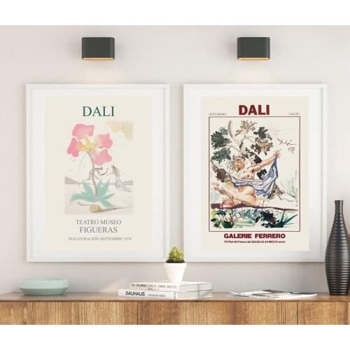 Artist Salvador Dali Canvas Art Prints Abstract Poster Gallery Wall Art Picture Decor Exhibition Painting Home Room Decoration