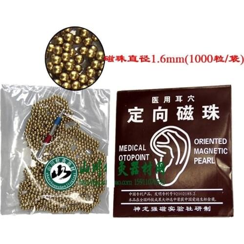 1000pcs top quality Auricular Magnetic Pellets, Magnetic ear seeds, Latest Improved ear acu pressure pellets
