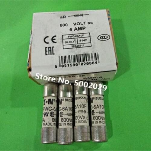 New original quick fuse BUSSMANN FWC-6A10F 10X38MM 600V FUSE