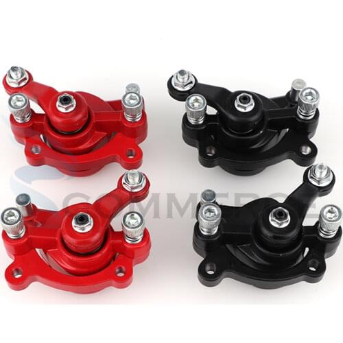 Front Rear Disc Brake Caliper Pads For 43cc 47cc 49cc Chinese Mini Moto Kids ATV Quad Minimoto Dirt Pocket Bike Gas Scooter