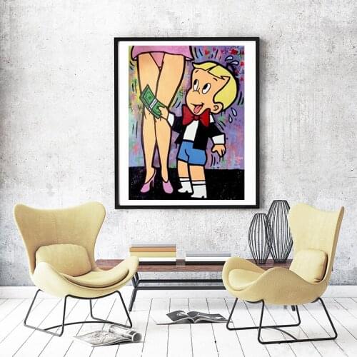 Stealing Kisses Alec Monopolyingly Canvas Prints Picture Modular Paintings for Living Room Poster on The Wall Home Decoration