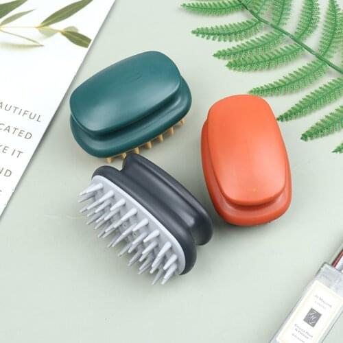 Durable scalp shampoo massage brush massage shower hair comb