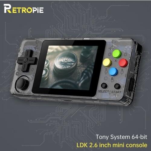 Retropie LDK New Game 2.6 Inch Screen Mini Handheld Game Console Nostalgic Children Retro Game Mini Family TV Video Consoles