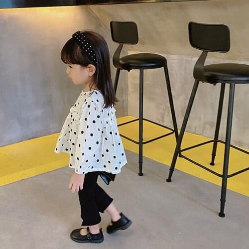 Girls' shirts 2021 spring and autumn clothes, new baby girls, western style, fashionable baby girls, baby doll shirts, children