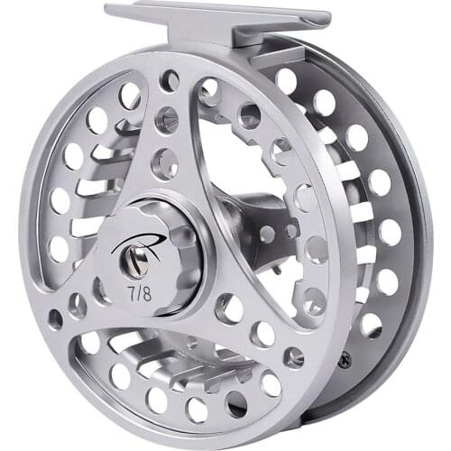 BATTLEBASS Fly Fishing Reels 3/4 5/6 7/8 Machined Aluminum Full Metal Fly Fishing Wheel Saltwater Freshwater Fishing