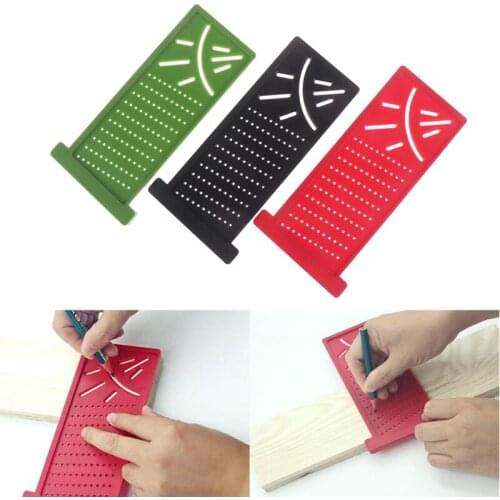 Woodworking Scriber T-type Mark Line Square Layout Metric Mark Gauge Caliper