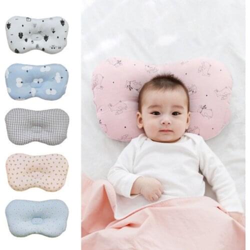 Comfortable Baby Nursing Pillow Infant Newborn Sleep Support Concave Cartoon Pillow Printed Shaping Cushion Prevent Flat Head