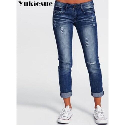 Vintage high waisted jeans woman fashionable womans jeans for women ripped jeans boyfriend jeans womens jeans Plus size